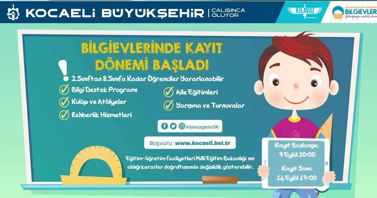 Bilgievleri’nde yeni dönem başlıyor