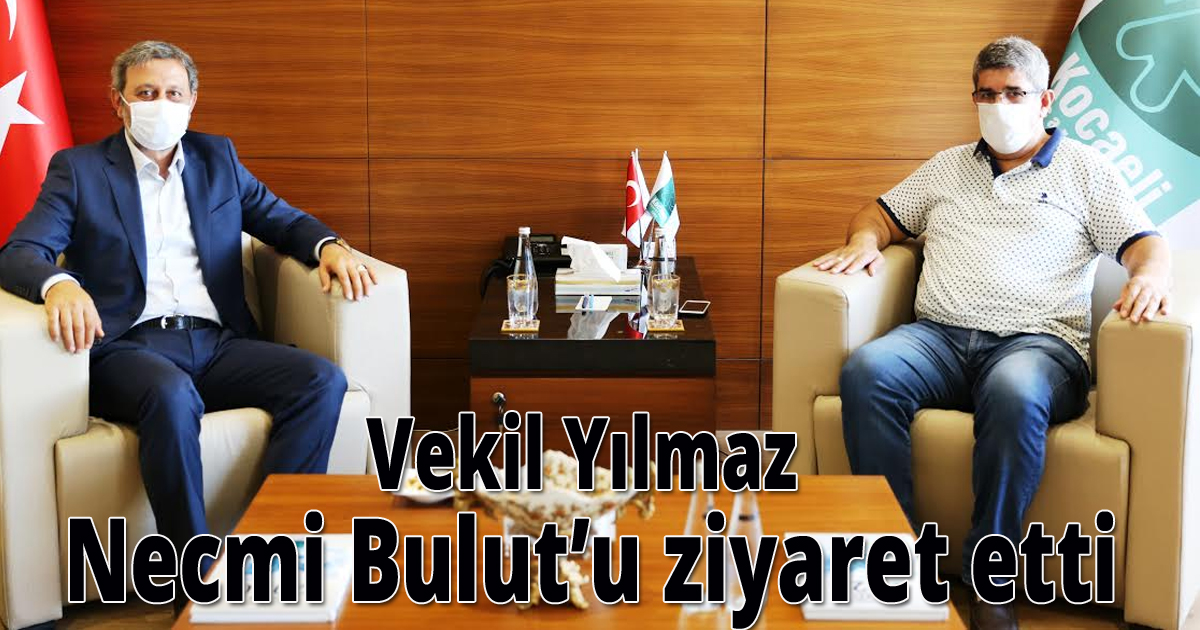 Vekil Yılmaz KOTO Başkanı Bulut’u ziyaret etti