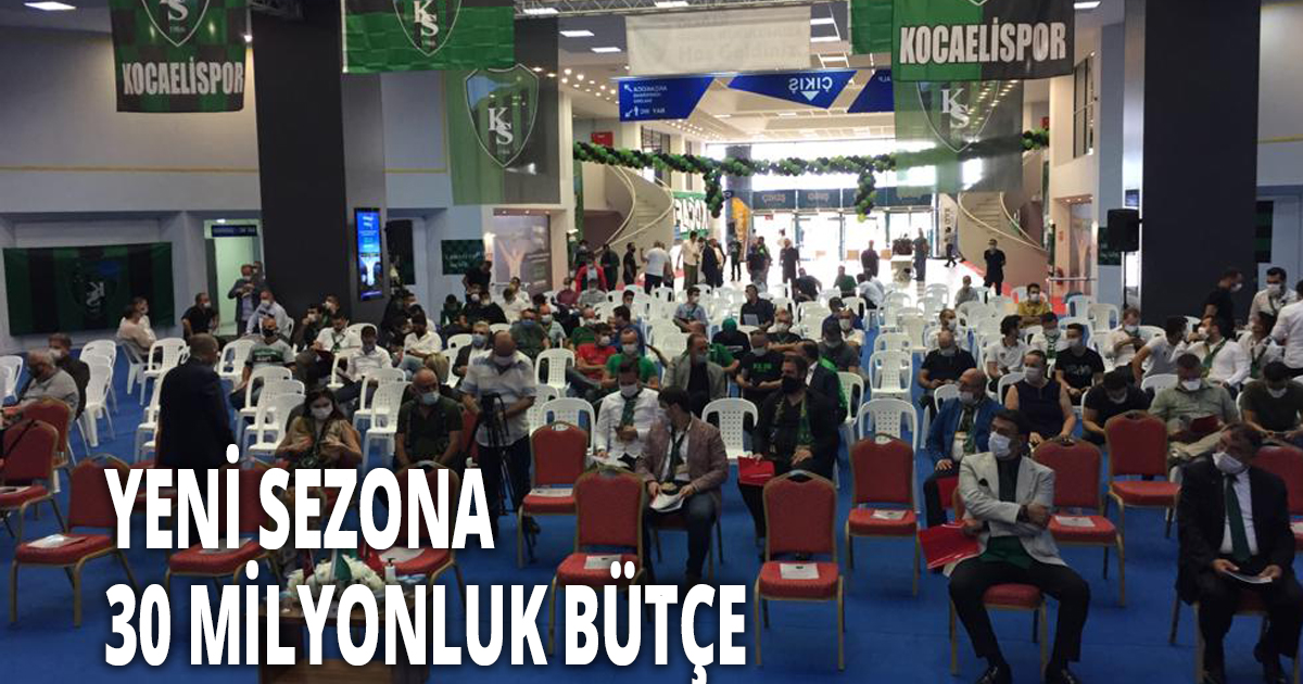 KOCAELİSPOR MALİ GENEL KURULU BAŞLADI