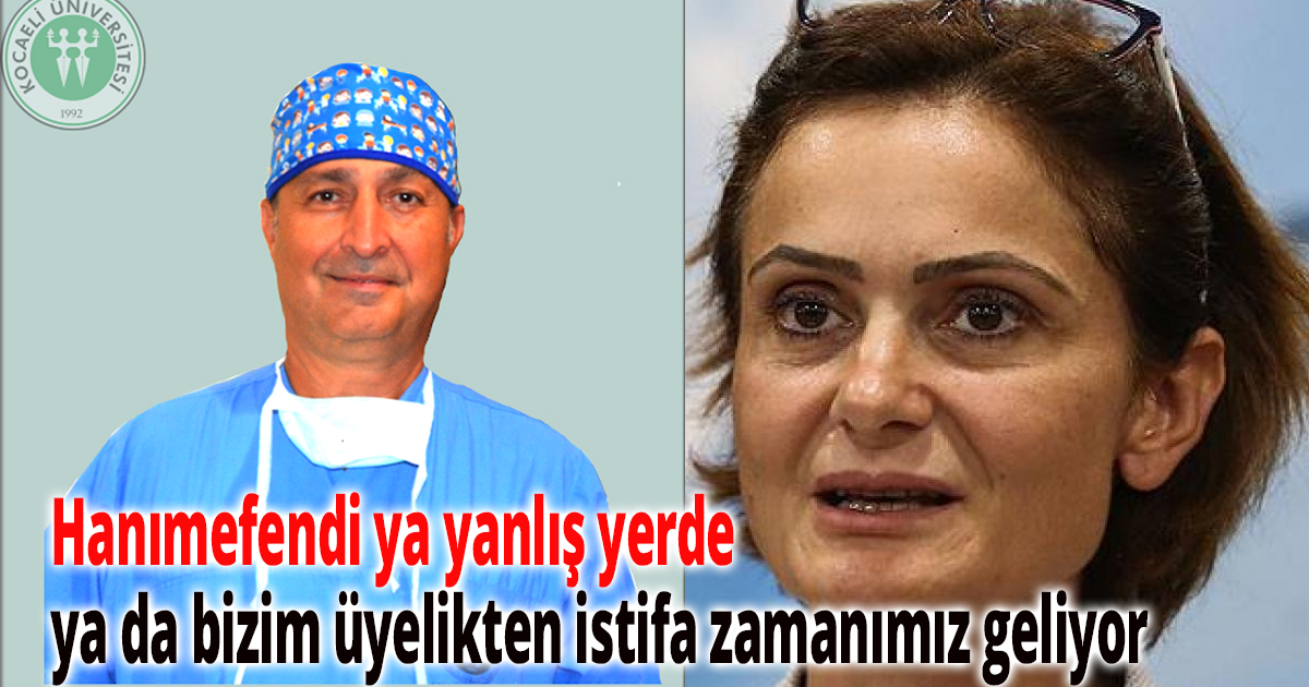 Özkürkçügil, Kaftancıoğlu'na tepki gösterdi