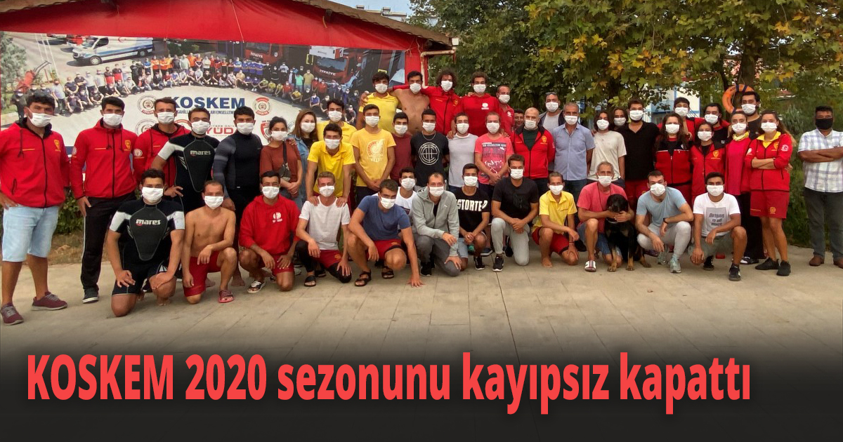 KOSKEM 2020 sezonunu kayıpsız kapattı