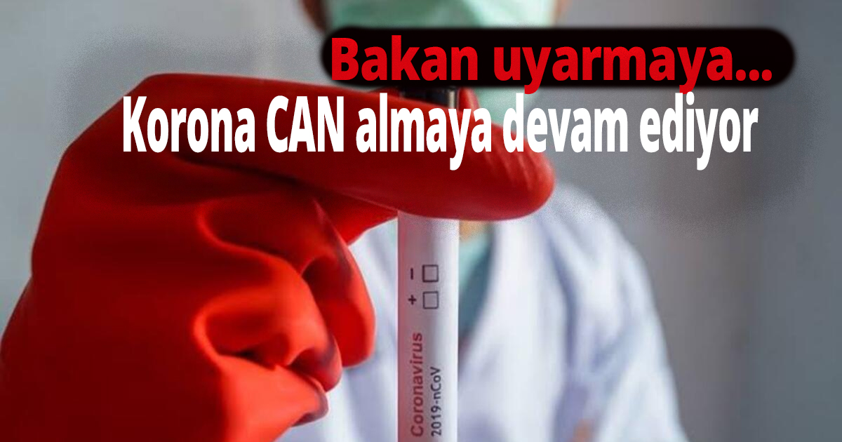 Bakan uyarmaya...