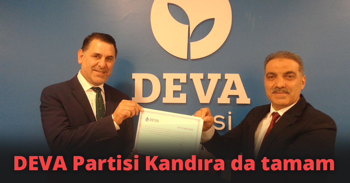 DEVA Partisi Kandıra datamam