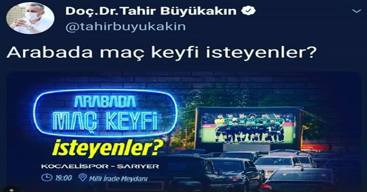 Büyükşehir’den ‘Arabada Maç Keyfi’