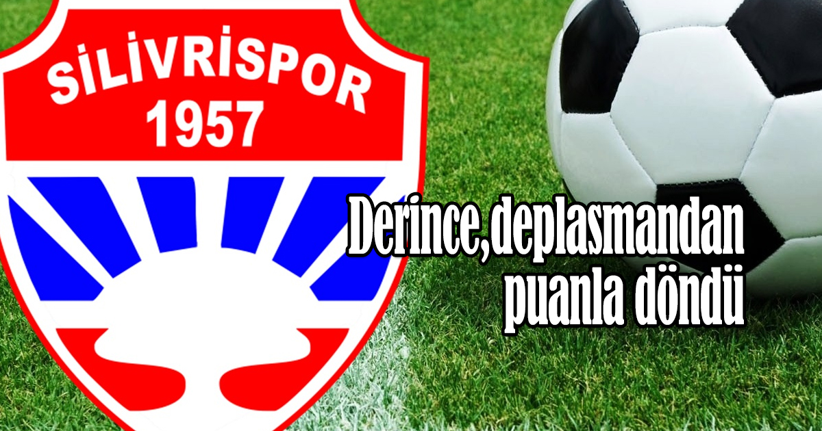 Derince,deplasmandan puanla döndü