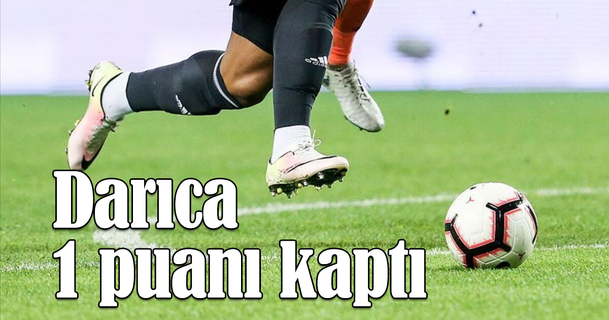 Darıca 1 puanı kaptı