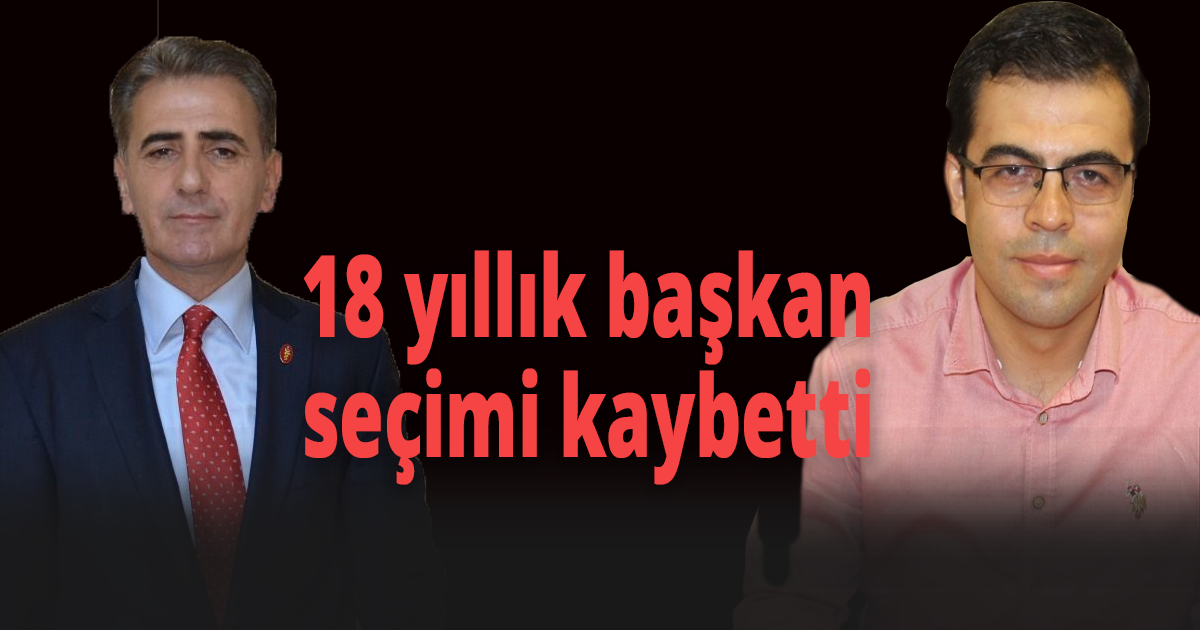 18 yıllık başkan seçimi kaybetti
