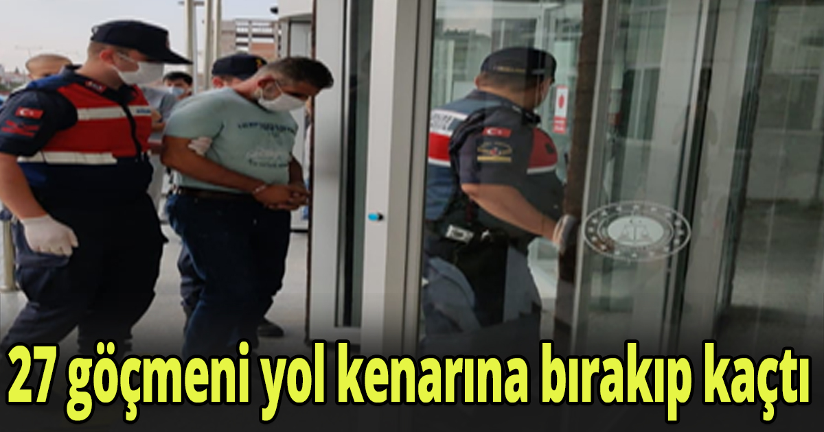 27 kaçak göçmen yakalandı