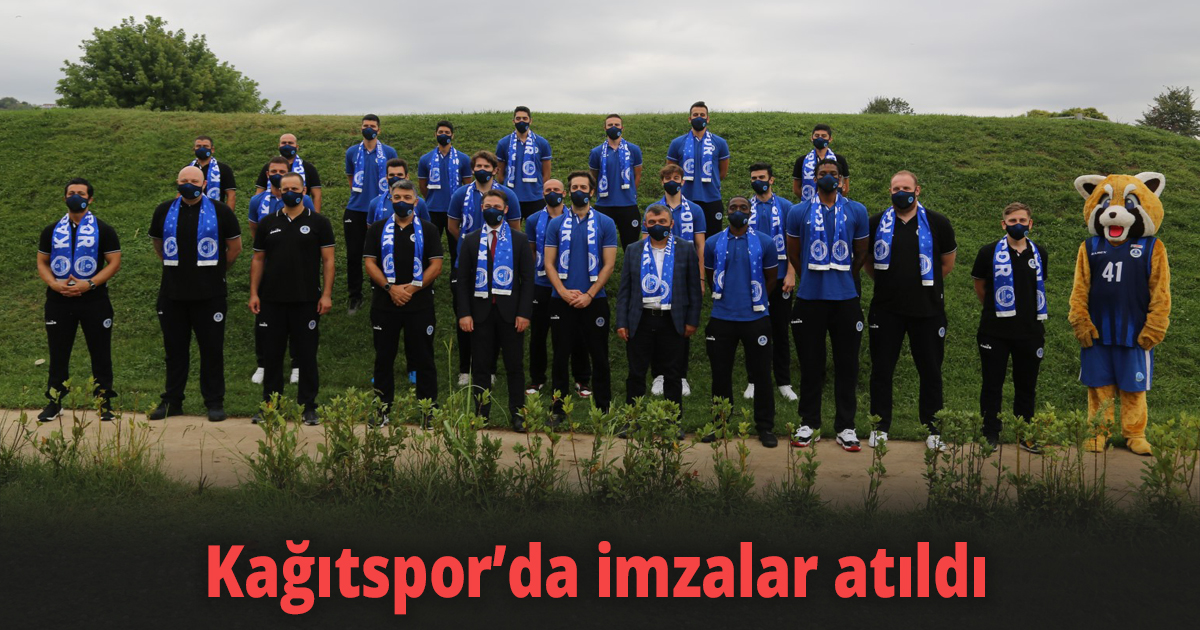 Kağıtspor’da imzalar atıldı