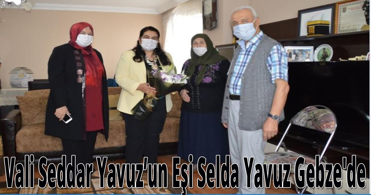 Vali Seddar Yavuz’un Eşi Selda Yavuz Gebze'de 