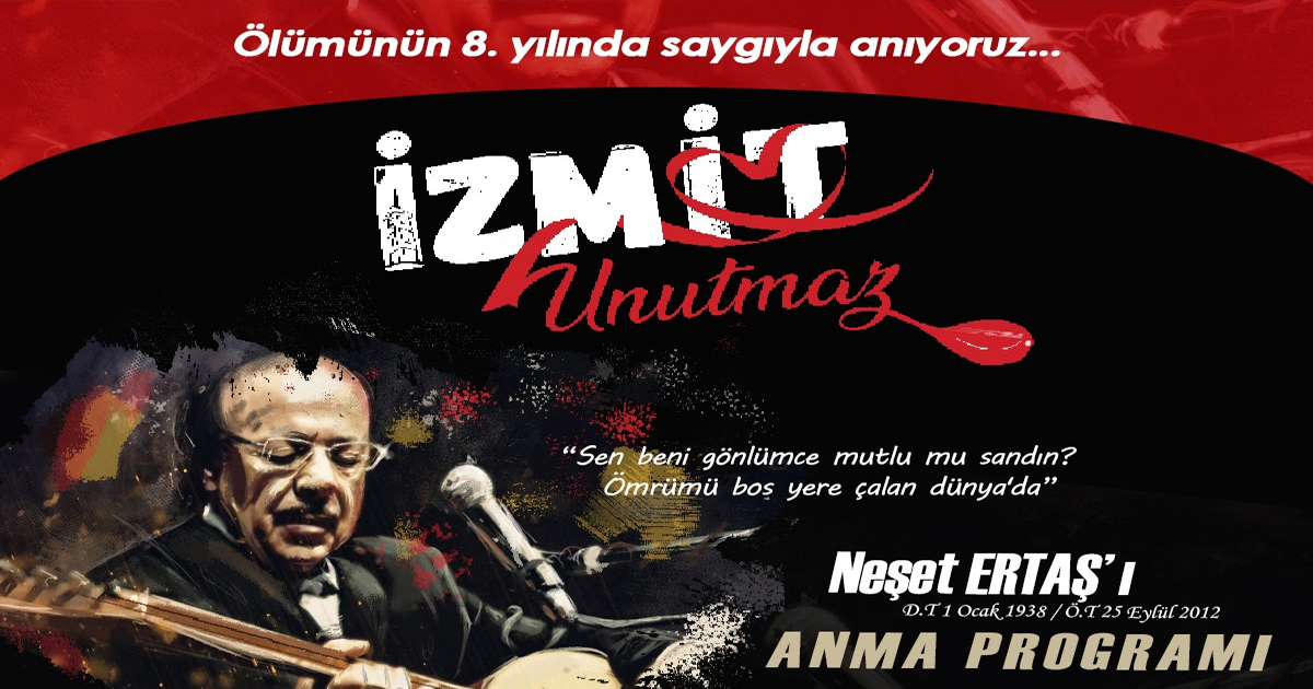 İzmit Belediyesi Neşet Ertaş’ı türküleriyle anacak