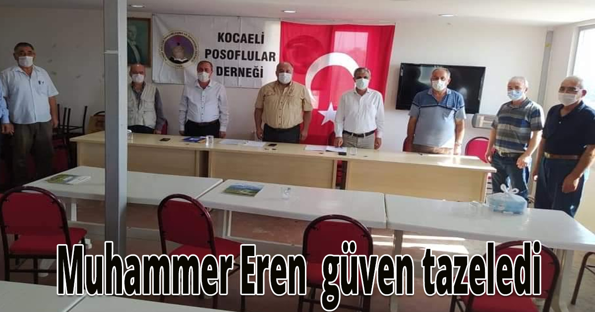 Muhammer Eren  güven tazeledi