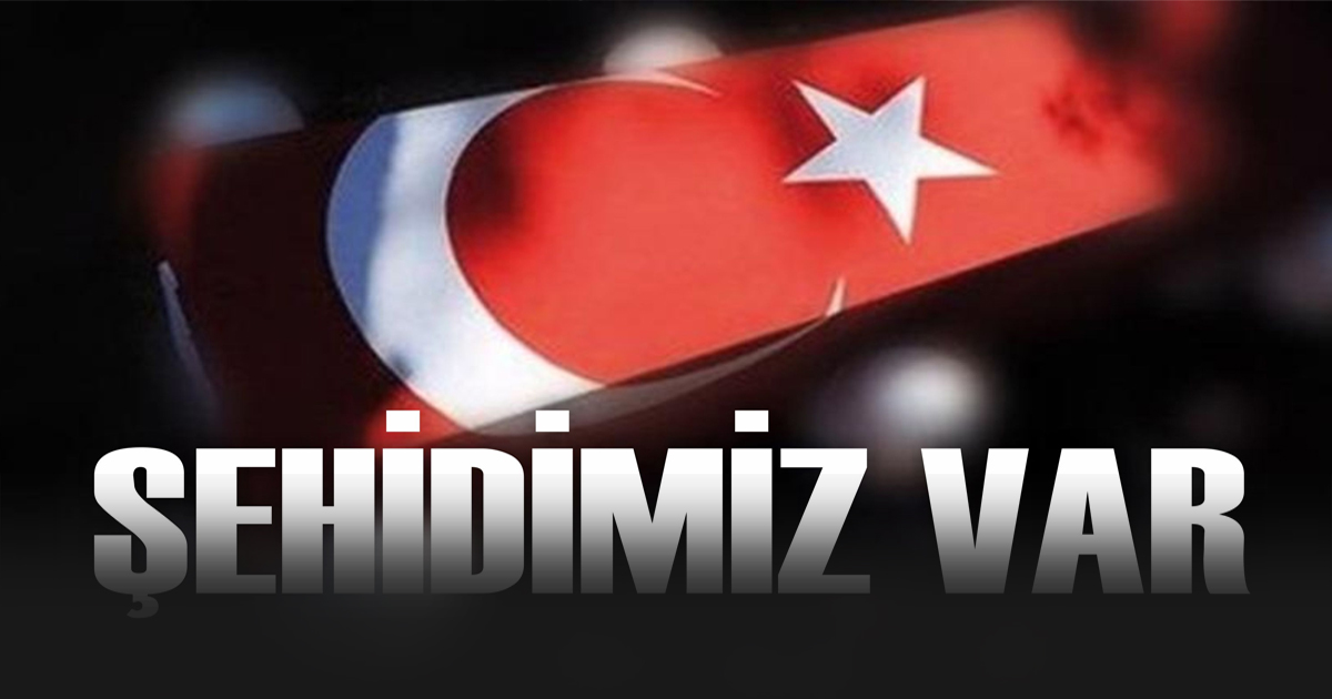 Şehidimiz var
