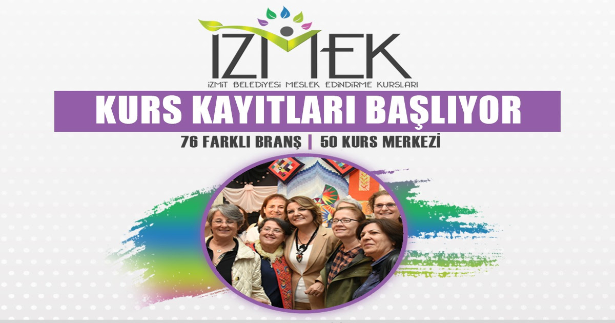 İZMEK’te kayıtlar başladı