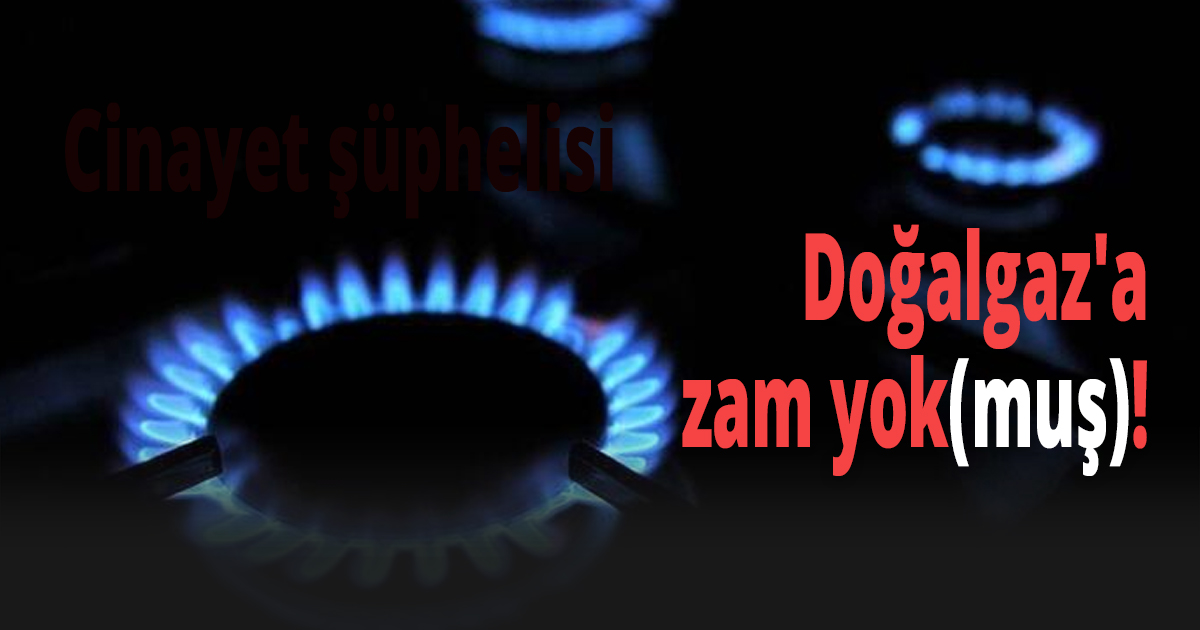 Doğalgaz'a zam yok(muş)!