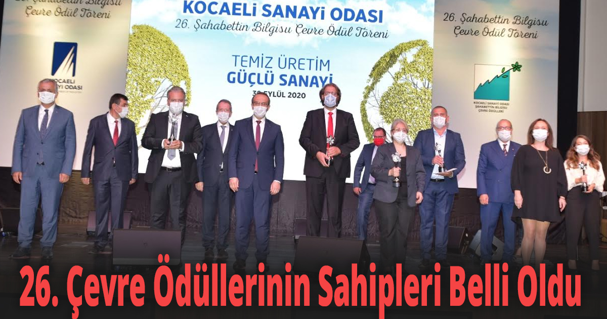 26. Çevre Ödüllerinin Sahipleri Belli Oldu