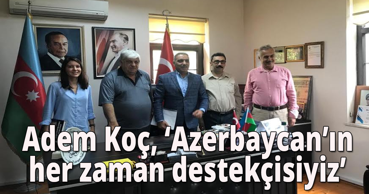 DEVA Partisi’nden Azerbaycan’a Destek Ziyareti