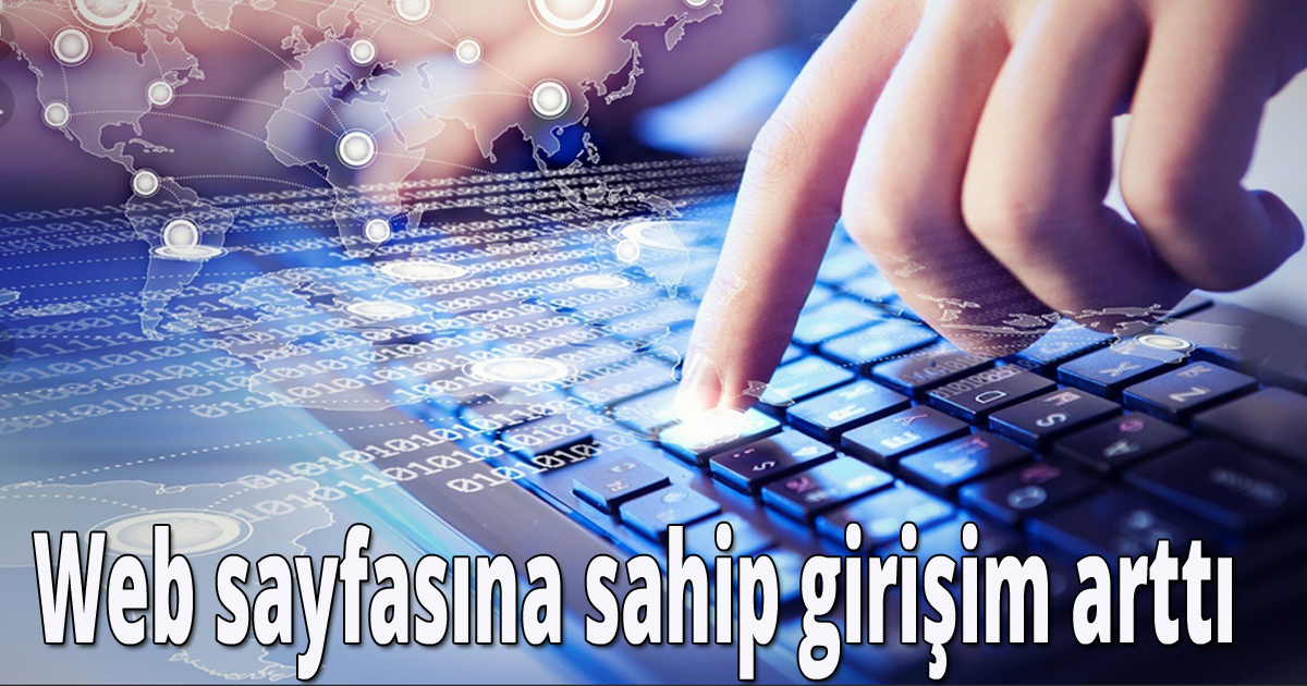 Web sayfasına sahip girişim arttı