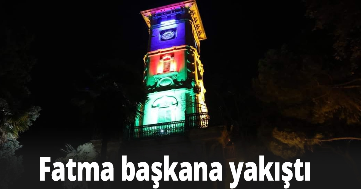 Fatma başkana yakıştı