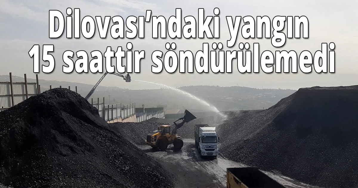 Dilovası’ndaki yangın 15 saattir söndürülemedi