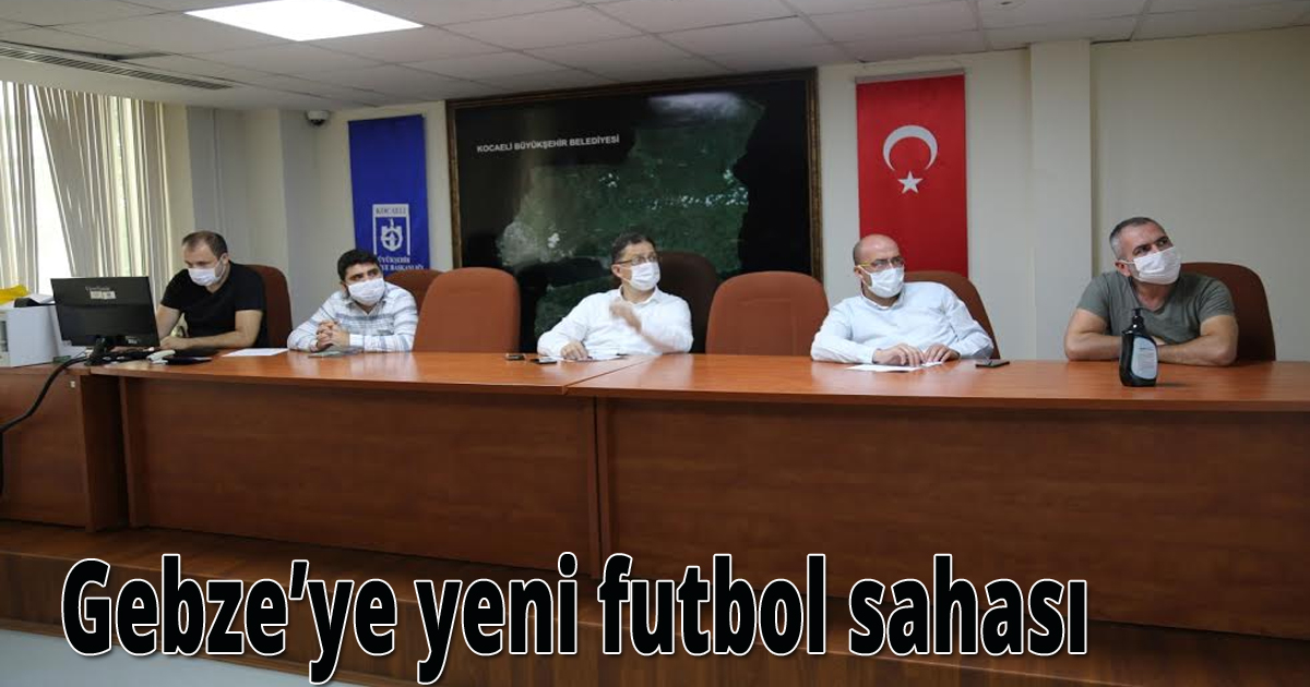 Gebze'ye yeni futbol sahası 
