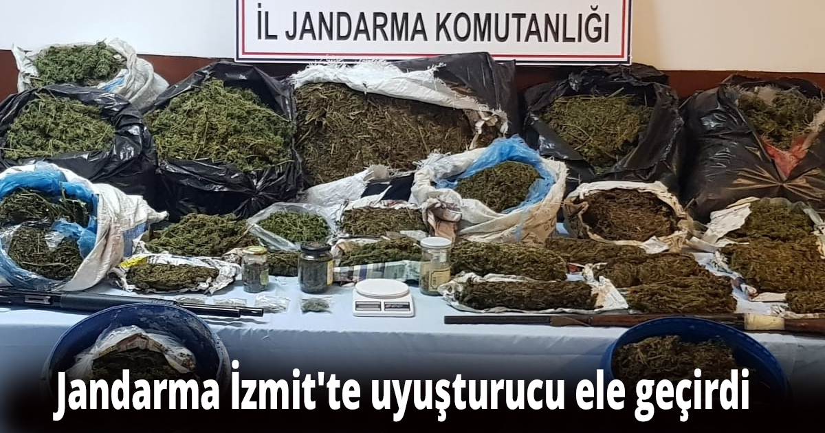 61 kilo esrar ele geçirildi
