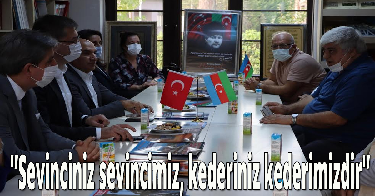 'Sevinciniz sevincimiz, kederiniz kederimizdir'