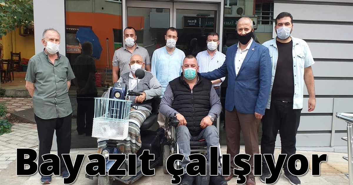 Bayazıt çalışıyor