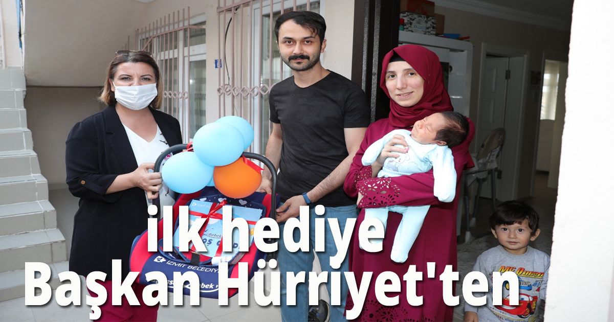 ilk hediye Başkan Hürriyet'ten