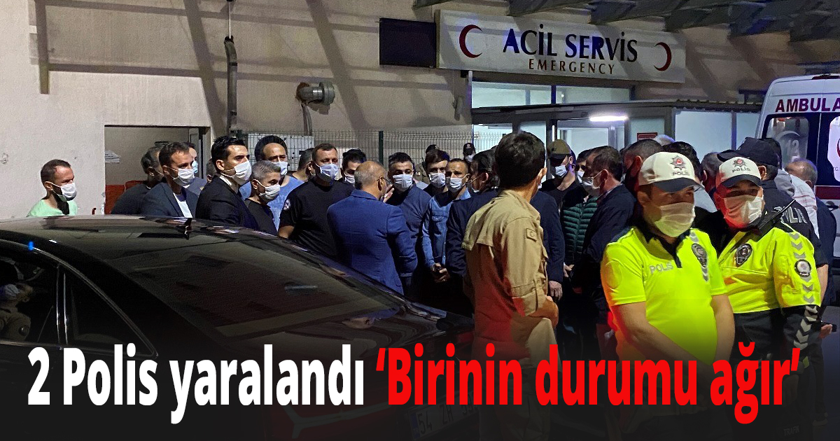 2 Polis yaralandı