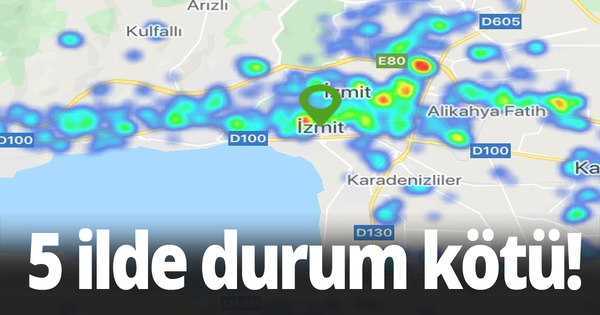 5 ilde durum kötü!