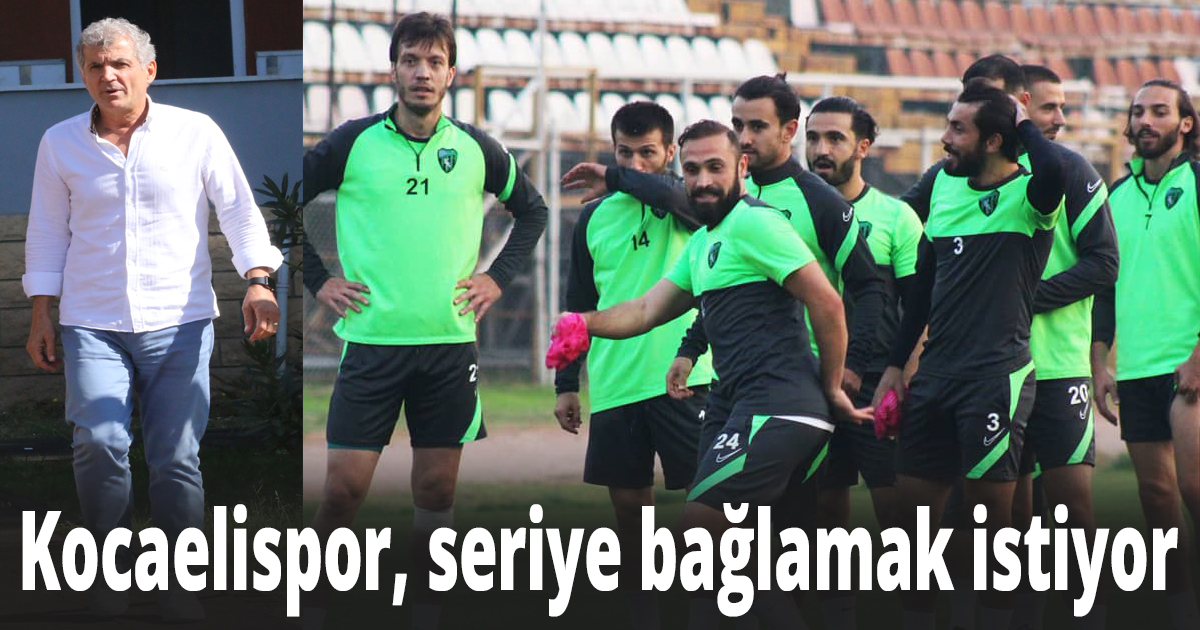 Kocaelispor, seriye bağlamak istiyor