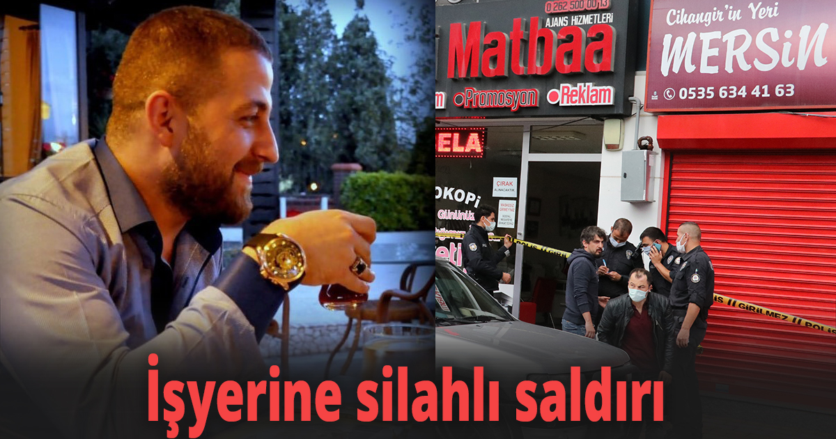İşyerine silahlı saldırı