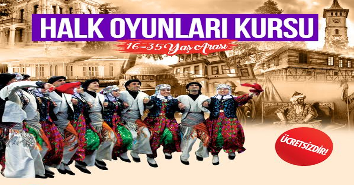 Kocaeli Kent Konseyi'nden ücretsiz halk oyunları kursu 