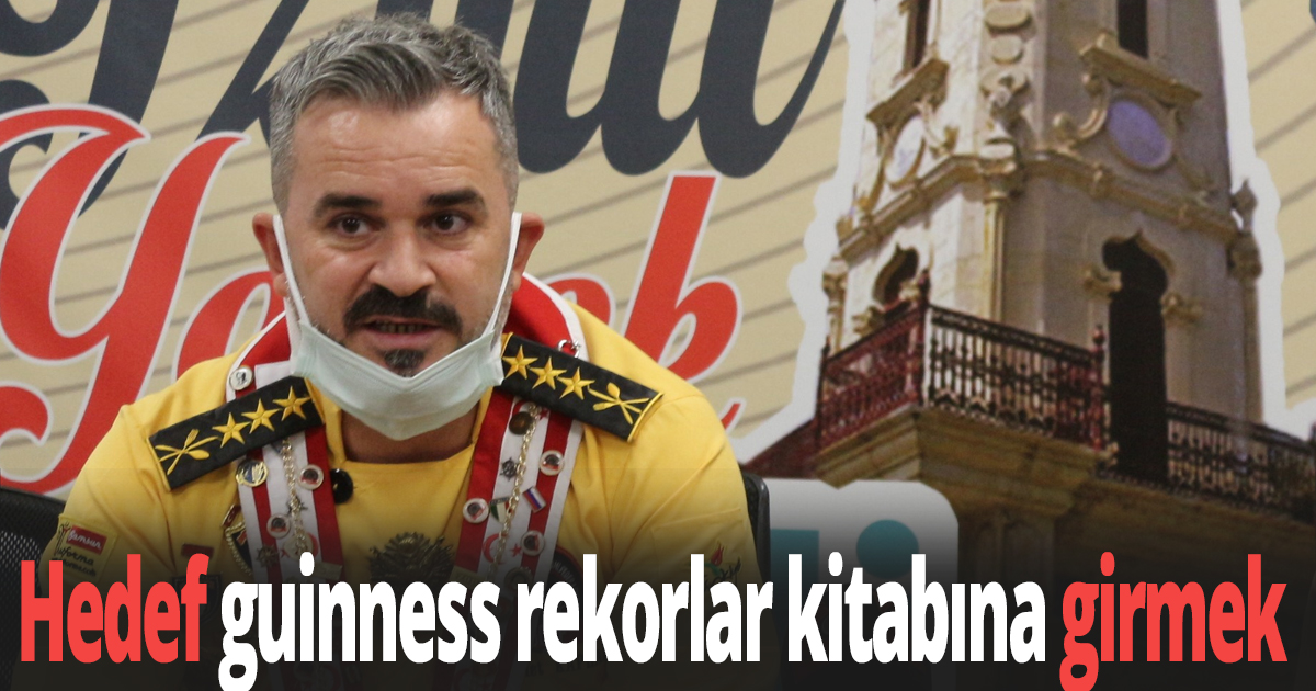 Hedef guinness rekorlar kitabına girmek