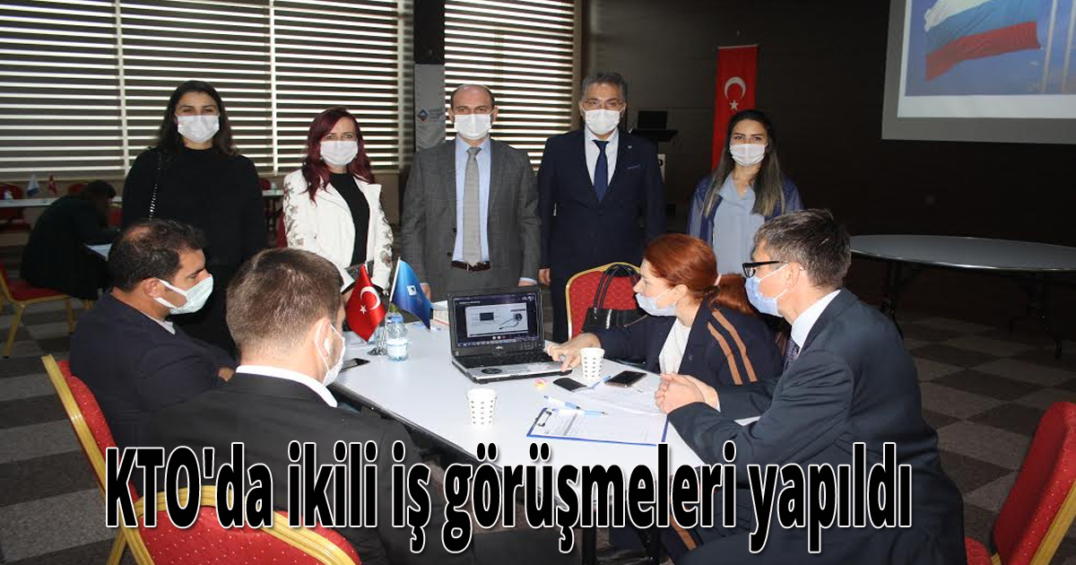KTO'da ikili iş görüşmeleri yapıldı