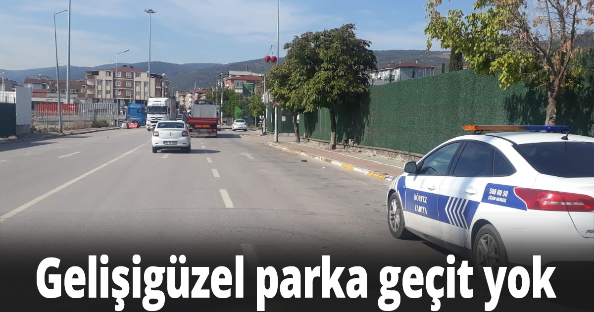 Gelişigüzel parka geçit yok