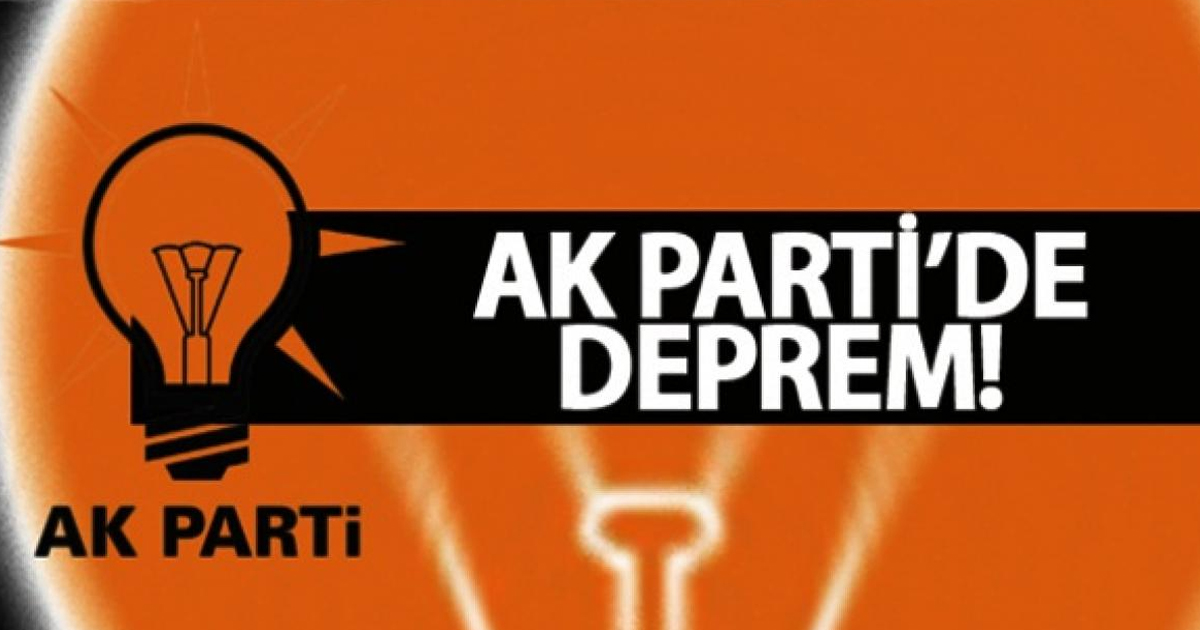 Ak Parti'de deprem