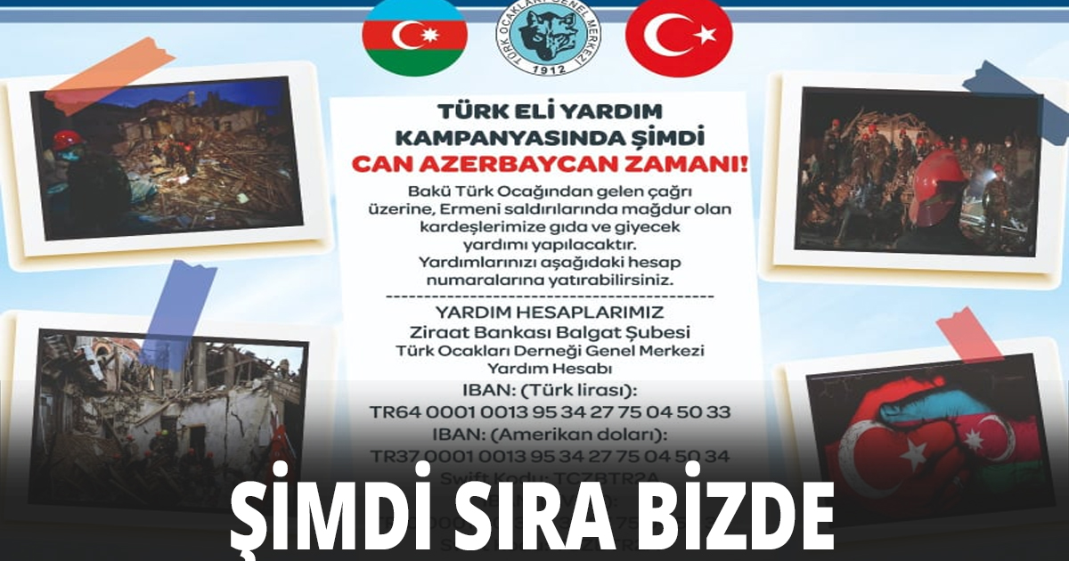 ŞİMDİ SIRA BİZDE