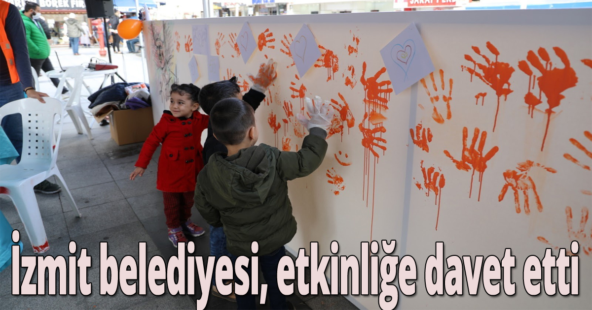 İzmit Belediyesi ve LÖSEV'den farkındalık etkinliği