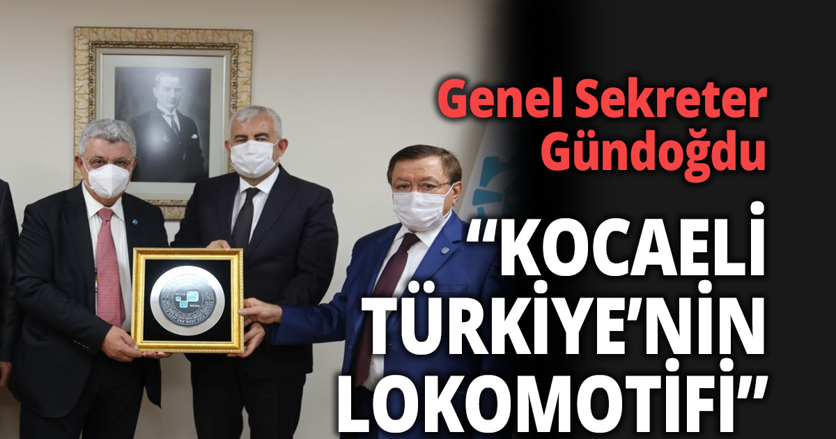 Genel Sekreter Gündoğdu’ya önemli ziyaret