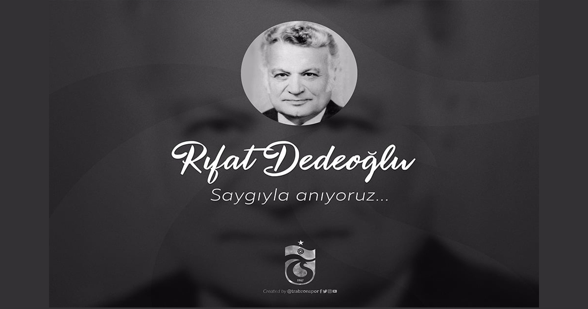 Trabzonspor unutmadı