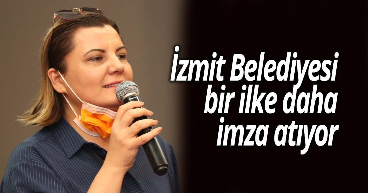 İzmit Belediyesi bir ilke daha imza atıyor