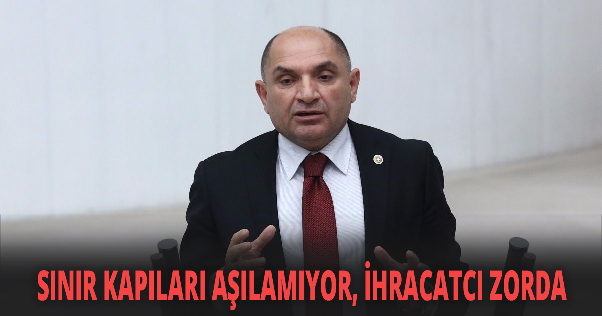 SINIR KAPILARI AŞILAMIYOR, İHRACATCI ZORDA