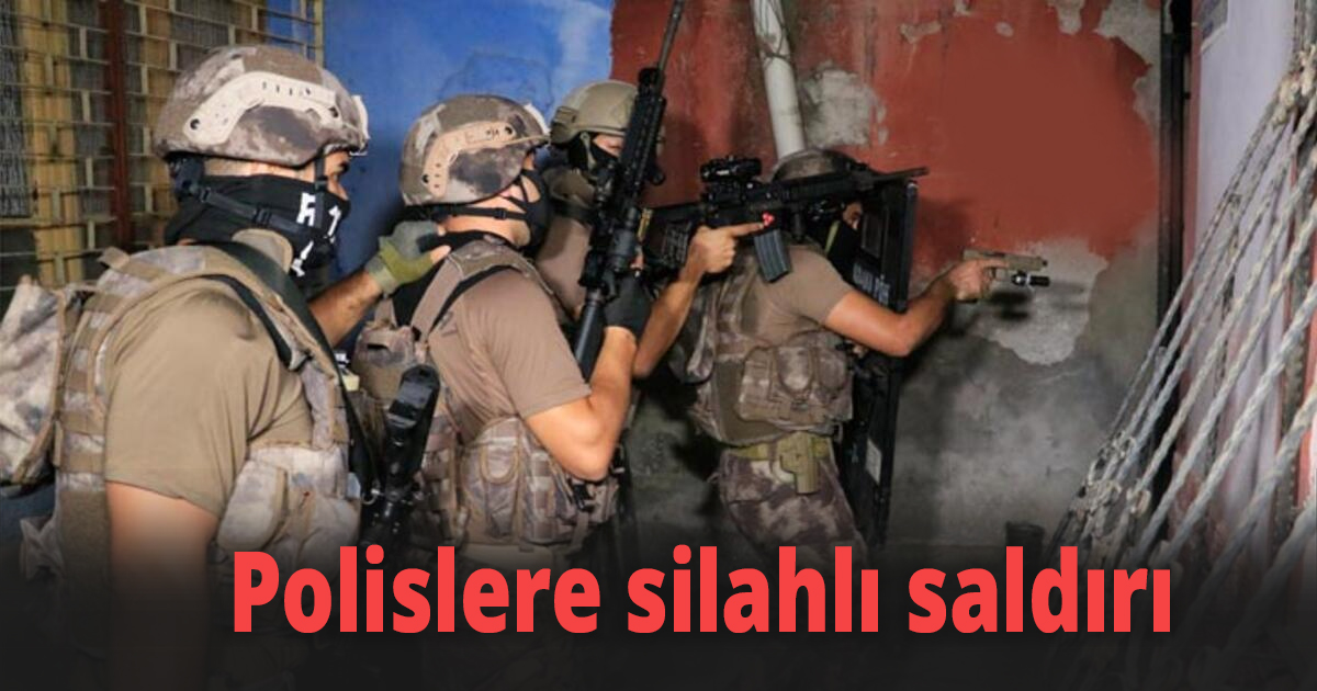 Polis baskına gitti