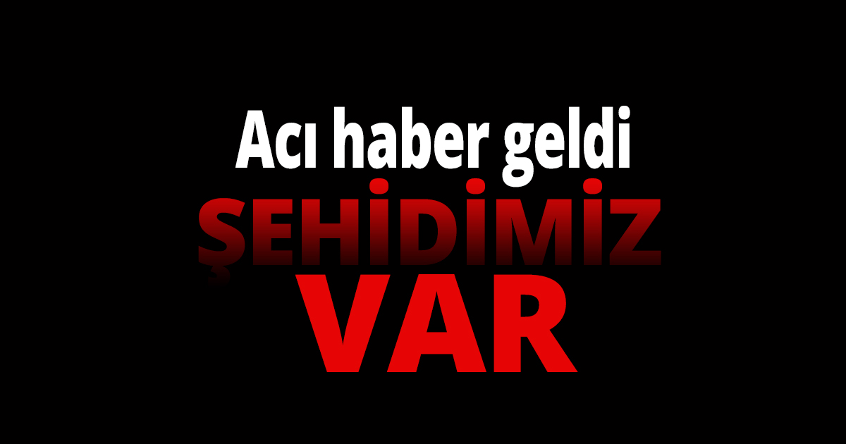 Milli Savunma Bakanlığı acı haberi duyurdu! 