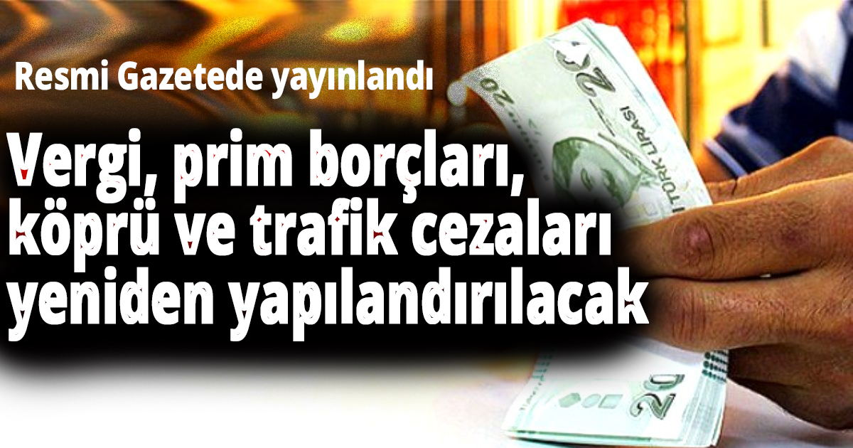 Resmi Gazetede yayınlandı