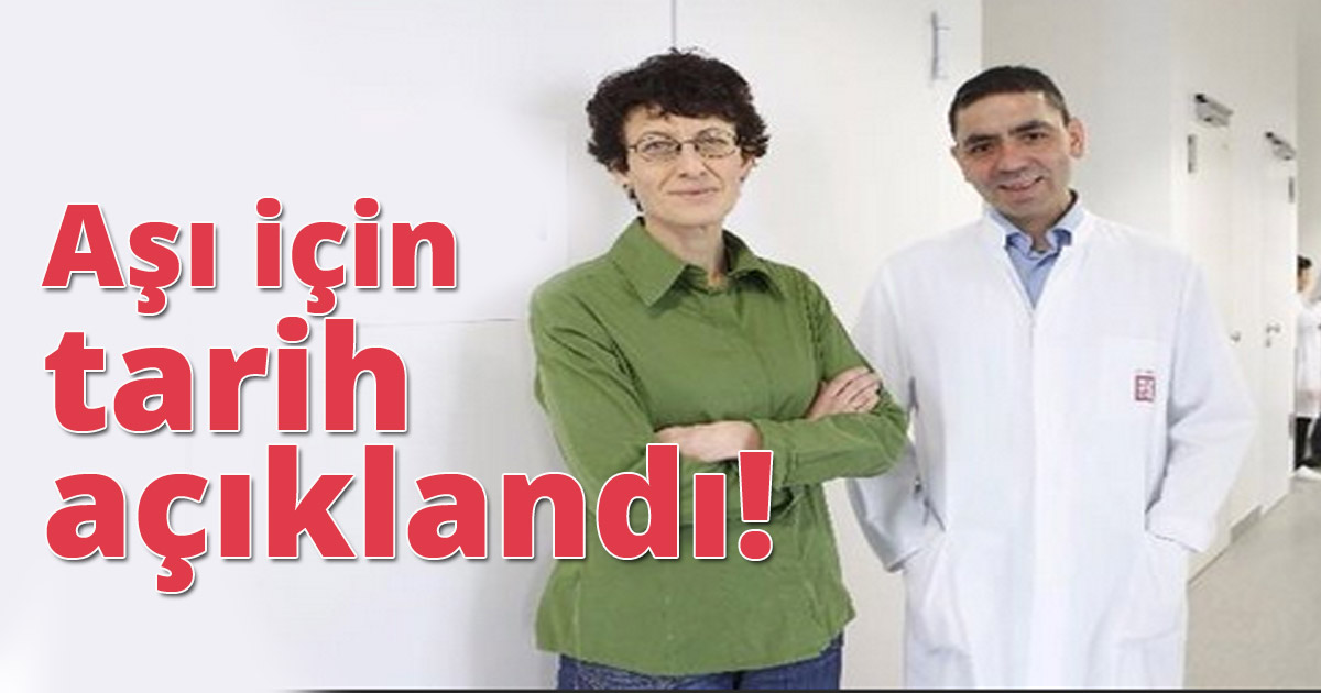 Aşı için tarih açıklandı!