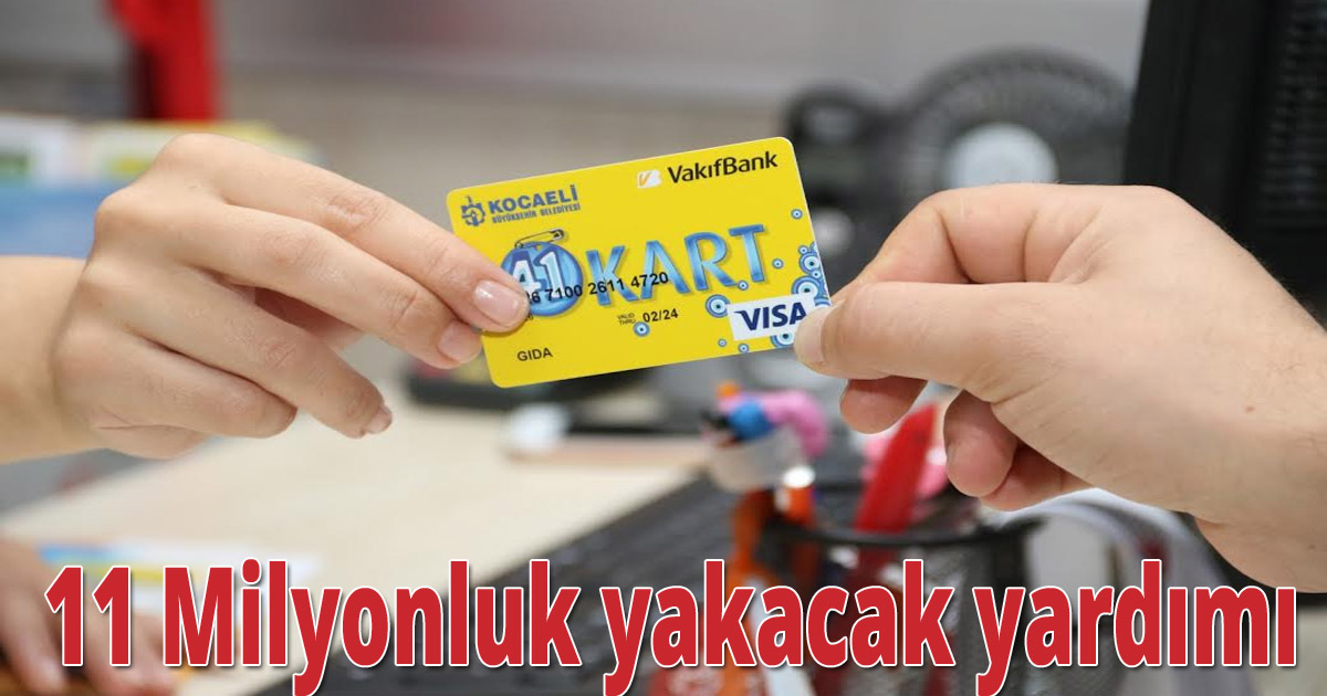  11 Milyonluk yakacak yardımı