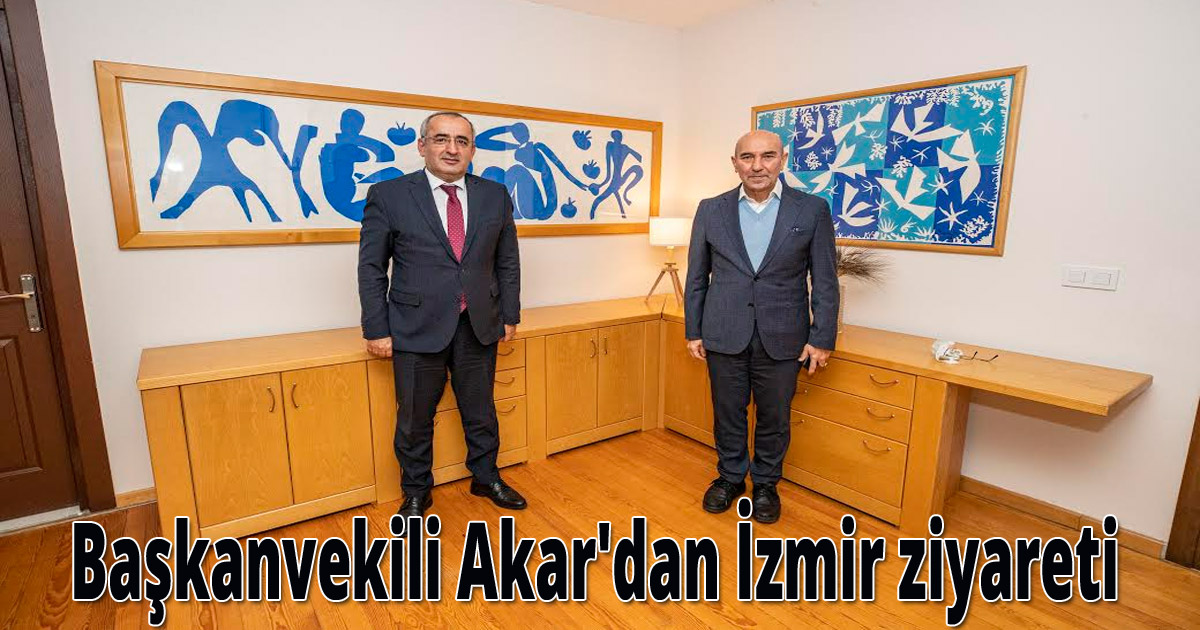 Başkanvekili Akar'dan İzmir ziyareti